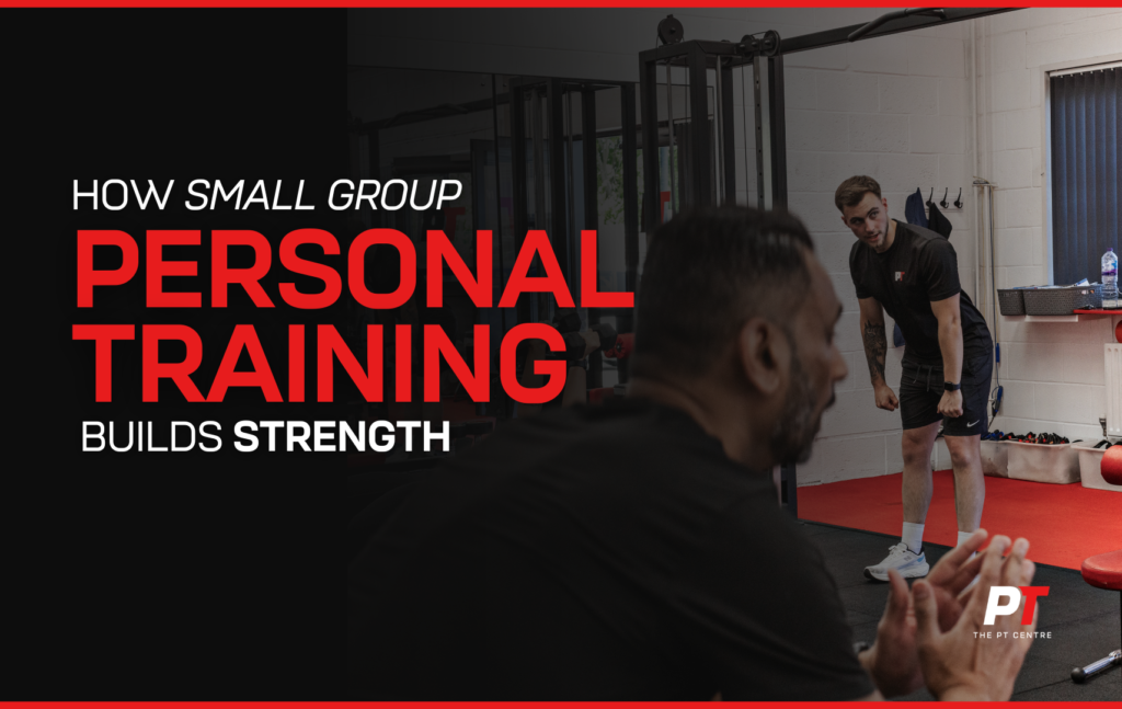 Small group personal training session at The PT Centre