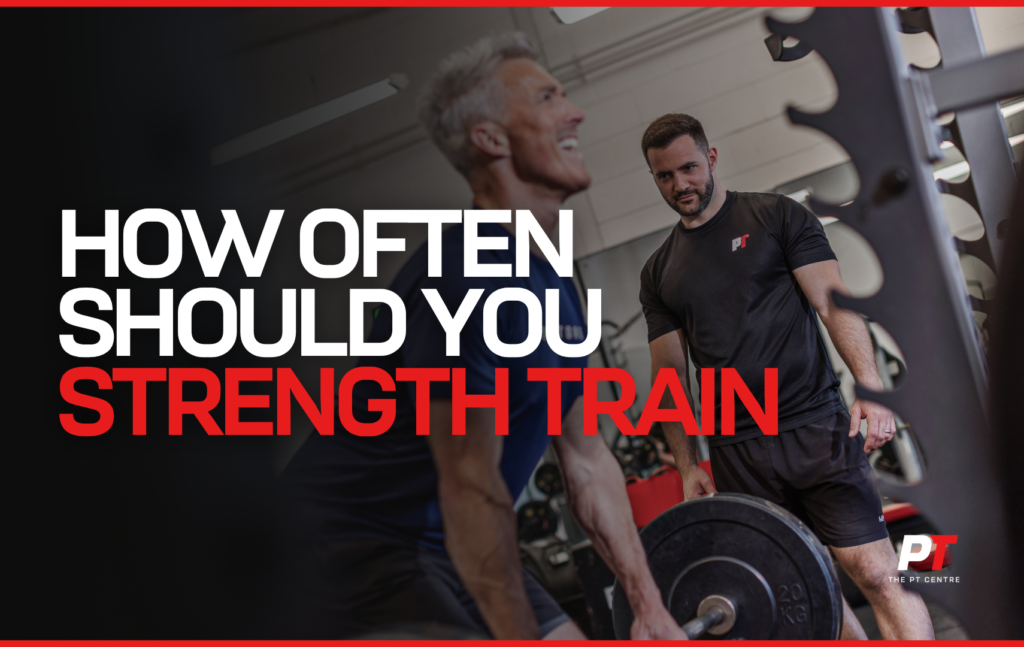 Male lifting weights